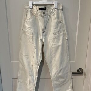 Off-white Aeropostale carpenter/painters jeans